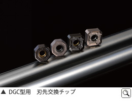 DGC型用 刃先交換チップ