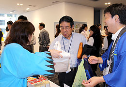 東北物産展の模様