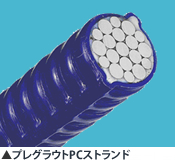 プレグラウトPCストランド